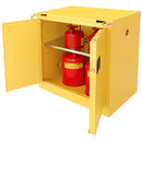 Securall A331 30 gallon Flammable Storage Cabinet with Self-Closing Self Latching T-Doors - Government Lab Enterprises