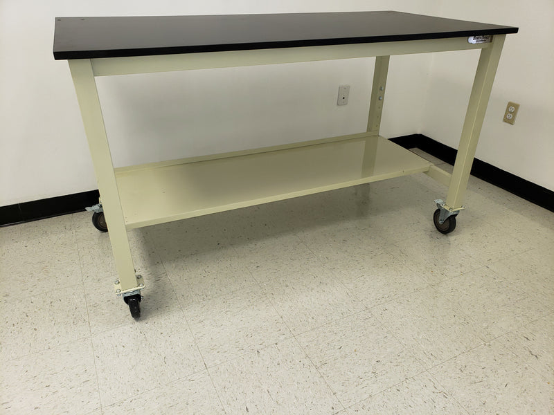 Undermount shelf for Heavy duty Lab Tables | 60"L x 18"W UM-1860
