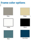 Quick Labs 6 foot heavy duty Mobile lab bench with phenolic resin countertop, (2) upper shelves, undercounter shelf, power strip, and casters (30"D x 72"L x 36"H)--adjustable height | QMBH3072-PR