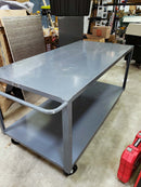 Heavy duty rolling lab table (36" x 72") | Durham (Pre-owned)