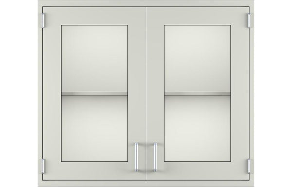 CLP 36" Wide x 13"Deep x 31" Tall Wall Cabinet with framed glass hinged door