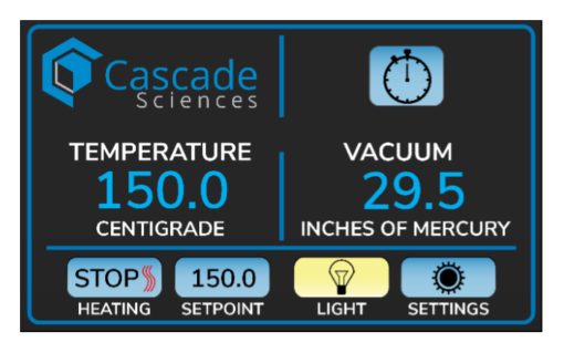 Cascade Scientific Model CVO-5 vacuum oven - Government Lab Enterprises