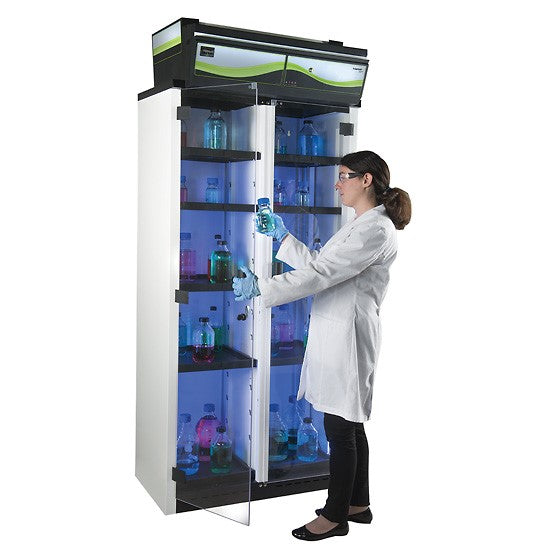 Erlab Captair 834 Smart Storage Cabinet with Hinged Doors and Shelves - Government Lab Enterprises