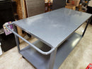 Heavy duty rolling lab table (36" x 72") | Durham (Pre-owned)