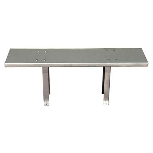 Stainless Steel Sitting/Locker Bench  (48"W x 12"D x 18"H)