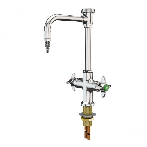 WaterSaver Deck Mounted Laboratory 8" Swing Mixing Gooseneck Faucet with Vacuum Breaker - Government Lab Enterprises