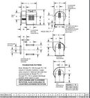 Forward Curved Model FC109 1/3HP Roof Mount Exhaust Blower with Drain Fitting and Weather Covering - Government Lab Enterprises