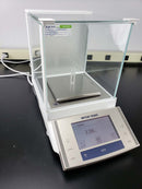 Mettler Toledo MS204S Analytical Balance (220g x 0.1mg) with internal calibration and draftshield (Pre-owned)
