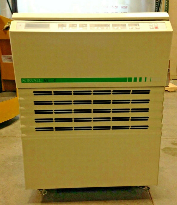 Kendro Sorvall RC-4 refrigerated floor model centrifuge (Cat # 75004481) with LH4000 rotor and 4 double spin buckets (75006478) 208V/220V