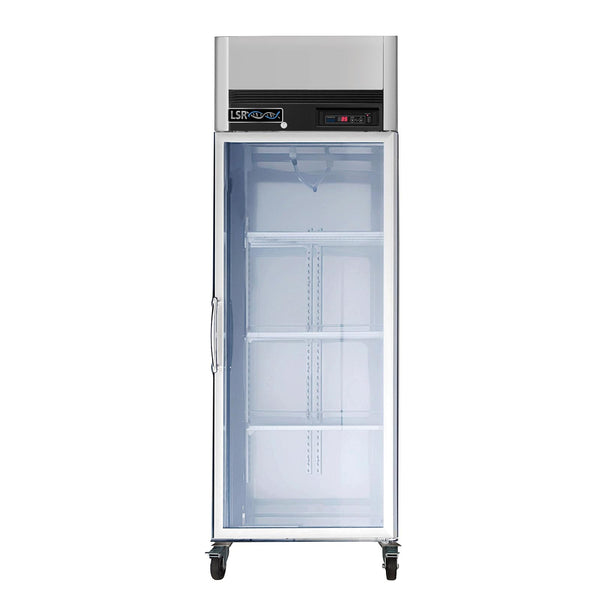 LSR LSRP-RG-23 Glass Door 2C to 8C Refrigerator 23 cu. ft. 115V