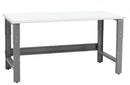 Quick Labs 4 foot light duty Lab table with plastic laminate countertop (36"D x 48"L x 36"H) --adjustable height | QLTL3648-PL