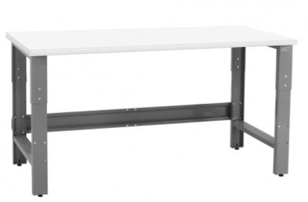 Lab table 5 foot light duty with plastic laminate countertop (36"D x 60"L x 36"H) --adjustable height