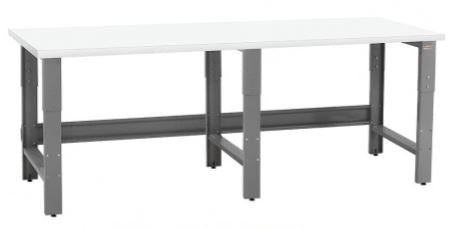 Economy 8 foot Lab table (30"D x 96"L x 36"H) | QLTE3096-PL