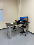 Quick Labs 6 foot light duty Lab table with phenolic resin countertop (30"D x 72"L x 36"H) --adjustable height | QLTL3072-PR