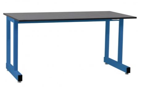 Quick Labs 4 foot medium duty Lab table with phenolic resin countertop (30"D x 48"L x 36"H) | QLTM3048-PR