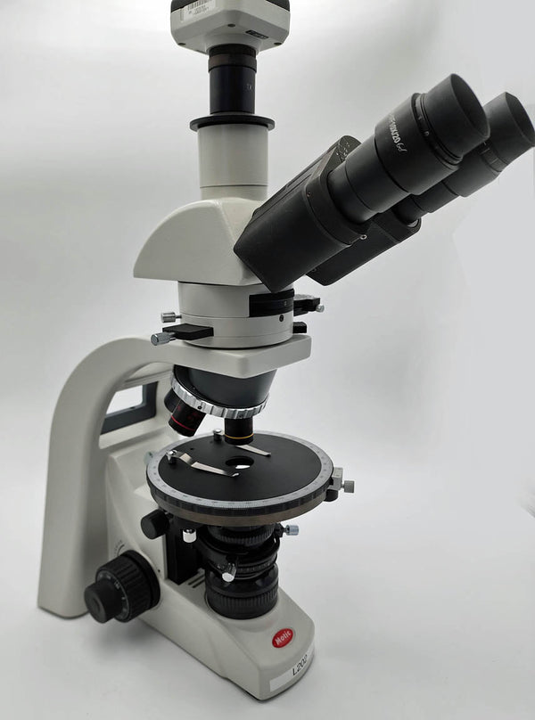 Motic BA310Pol polarizing microscope | Government Lab Enterprises
