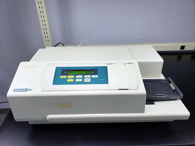 Molecular Devices SpectraMax Plus Microplate reader with laptop and warranty (Pre-owned)