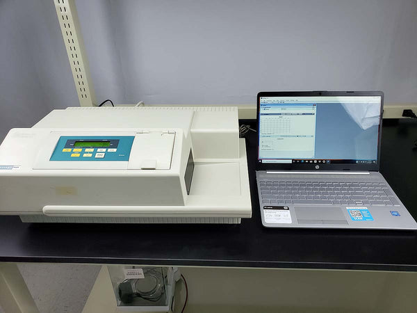 Molecular Devices SpectraMax Plus Microplate reader with laptop and warranty (Pre-owned)