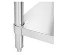 Stainless steel lab table:  48" x 30" 14 Ga. with undershelf (NEW)