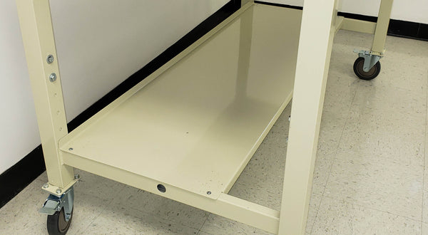 Undermount shelf for Heavy duty Lab Tables | 72"L x 18"W UM-1872