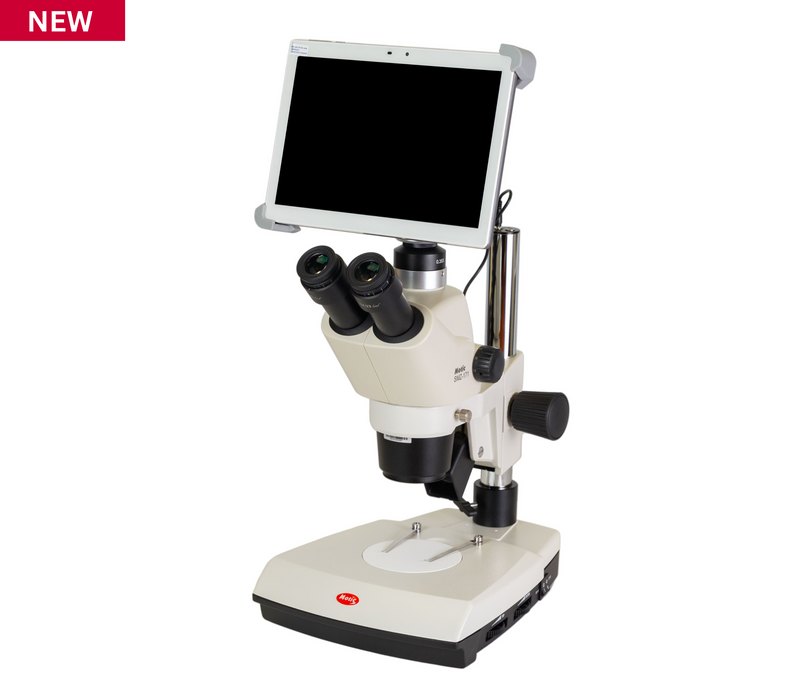 Motic SMZ-171-TLED + BTI10 Trinocular Stereo Zoom microscope with BTI10 camera package (NEW)