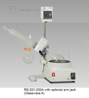 Glassware Set A (standard diagonal) for Yamato RE-200/400/500/540 Rotary Evaporator - Government Lab Enterprises