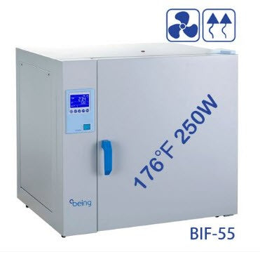 BEING BIF-55 Forced Air Heating Incubator, 2.4 Cuft, 67 Liters, 110V/60Hz - Government Lab Enterprises